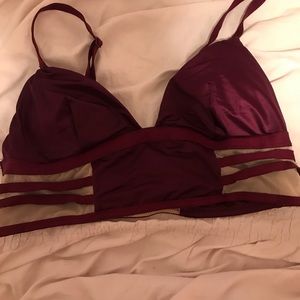 Victoria Secret Burgundy Bralette